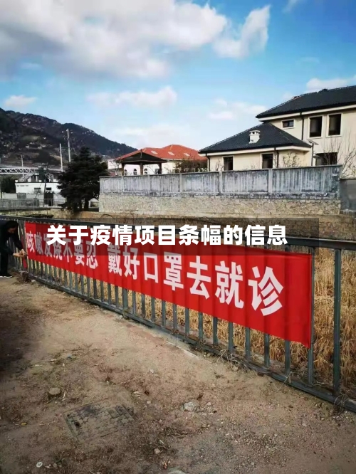关于疫情项目条幅的信息